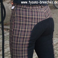 Kinder Vollbesatz Reithose Karo 152 164 176 Kinderreiterhose Reiterhose Tysons  