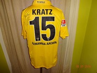 Alemannia Aachen Nike Matchworn Trikot 2010/11 + Nr.15 Kratz + Handsigniert Gr.L