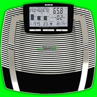 Körperfettwaage Personenwaage Digital Körperwaage Analyse Waage Kalorien 180kg