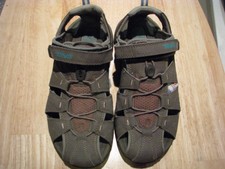 TEVA 4173 Dozer III Mermaid Shoc Pad Velcro Sport Sandals Shoes Womens Sz 8