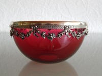 Schale , Frankreich um 1900 , 950er Silber .