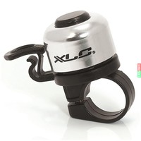 XLC Mini Glocke/Fahrrad Klingel DD-M06 22,2mm silber Bike Bell