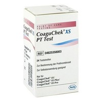 CoaguChek XS PT Test   24 Stück  Neu &OVP