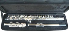 BRAND NEW  SILVER BAND C FLUTE W/CASE.APPROVED+ WARRANTY.