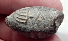 300BC Original Genuine Authentic Ancient GREEK Lead SLING BULLET Artifact i58134
