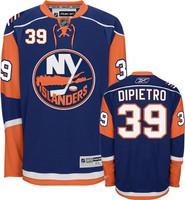 NHL Eishockey Premier Trikot/Jersey NEW YORK ISLANDERS Rick DiPietro #39 blau