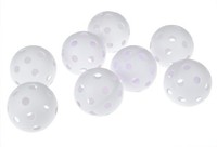 Franklin Sports Aero-Strike Baseball Plastic Training Balls 8pc, Colors May Vary