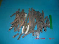 Fleischmann N piccolo Konvolut 50 Gleisstücke unsortiert für Bastler/Umbauer/Tüf