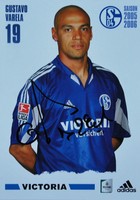 Autogramm  Gustavo Varela  (uruguayischer Fußballer)