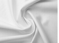 100% BAUMWOLLE Stoff Dekostoff Meterware Tücher Vorhang WEISS