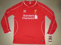Trikot FC Liverpool Home LS 14/15 Orig. Warrior Gr. S M L XL XXL XXXL neu