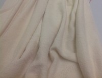Cremefarbig Pure Baumwolle Frottee Stoff 150 cm Breit