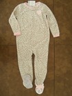 CARTER'S One Piece Flannel Blanket Sleeper Cat size 4 Toddler NWT Retails $20.00