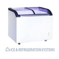 Alamo Commercial 29" Glass Slide Top Novelty Ice Cream Chest Freezer Sd220Q