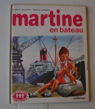 MARTINEen Bateau BOOK Gilbert Delahaye / Marcel Marlier 1980s Casterman