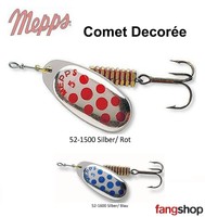 Spinner MEPPS Comet Decorée Kunstköder Spinnfischen Raubfischköder Metallköder