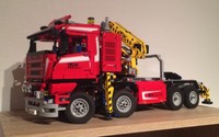 Lego Technic Crane Truck (8258)