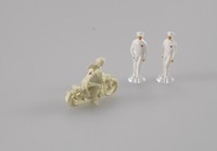 Wiking 1:87 H0, Figuren : Sanitäter und Motorradfahrer DRK, Lechtoys Edition