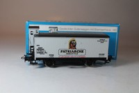 Märklin Gedeckter Güterwagen mit Bremserhaus Patriarche SNCF, Top in OVP.