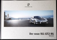 Porsche Prospekt: 911 GT2 RS - Ehrfurcht, Typ 997, 01.2010, 40 Seiten Hardcover