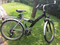 Falter FX 400 Jugendfahrrad schwarz/silber
