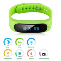 Bluetooth Smart Watch Armband Sport Uhr Aktivitäts Schlaf-Tracker Schrittzähler