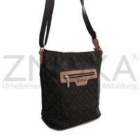 Giulia Pieralli - Damen Handtasche Damentasche - Kaffee