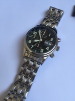 JACQUES LEMANS UHR VALJOUX DAY DATE CHRONOGRAPH AUTOMATIK TOP Swiss Watch 1490€