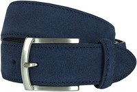 Schuchard & Friese Herrengürtel Ledergürtel Herren Gürtel aus Leder 251897 blau