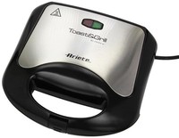 Ariete 1980 Toast und Grill Easy, Kontaktgrill, 800 W Sandwichmaker