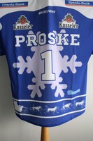 Original EC Kassel Huskies Weihnachts-Trikot # 1 PROSKE, Florian