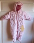 CLASSIC POOH INFANT/GIRL 1 PIECE PINK WINNIE THE POOH SNOW SUIT SZ 3-6 MOS