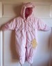 CLASSIC POOH INFANT/GIRL 1 PIECE PINK WINNIE THE POOH SNOW SUIT SZ 3-6 MOS