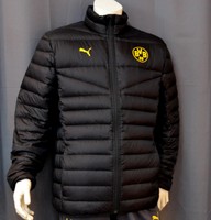 PUMA  BVB 09 Borussia Dortmund Coach  Jacke in Daunen Weste  Jacket Bundesliga