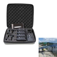 Drahtlose digitale Angeln LED Alarm Set 4Alarm+1 Empfänger+4 Swinger H7J3