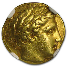 Macedonia Gold Stater of Philip Ii Ch-Vf Ngc (359-336 Bc) - Sku #94247