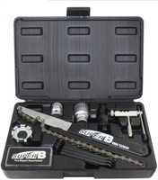Super B Werkzeugkoffer 9-teilig Fahrrad Werkzeug SuperB für u.a. Shimano Neu!