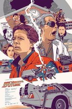 Back to the Future Dmc-12 Car Silk Cloth Poster 20 x 13" Decor 27