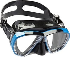 Cressi Big Eyes 2-Lens Diving Mask Black/Azure