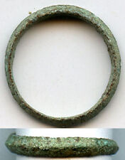 Ancient Celtic finger ring (size ~4 3/4), 800-500 Bc, Danube Area