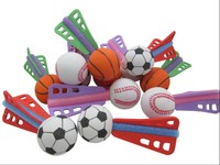 24x Wurfspiel Softball Darts Mitgebsel Mitbringsel Kindergeburtstag Wurfpfeile