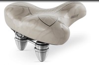 Fahrrasattel Damen Sattel"Holly" Z+D Federgestell Alt Grau Sehr Bequem Nr. 13041