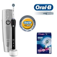 Braun oral-b Zahnbürste Pro 2500 Limited Black Edition Cross Action + Reiseetui