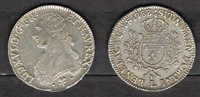 Frankreich: 1 Ecu 1788 L, Louis XVI, Silbermünze, Silber s-ss [1339]