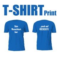 WUNSCHBESCHRIFTUNG selbst gestalten I T-SHIRT DRUCK I MIT VORSCHAU !!! T44