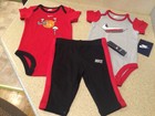 Nike 3 Piece Novelty Basketball Baby Pants, & 2 Tees Size 3-6 Months