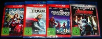 AVENGERS AGE OF ULTRON, GUARDIANS GALAXY, THOR 2 + THE AVENGERS - 4x 3D Blu-ray