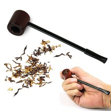 Classic Vintage Wooden Timber Smoking Pipe Tobacco Cigarette Cigar Pipes Durable