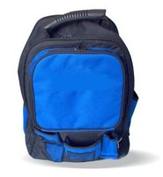 Werkzeugrucksack Werkzeugtasche Werkzeug Rucksack Tasche viele Fächer Schwarz