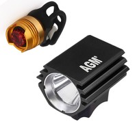 2000LM X1 CREE XML U2 LED Fahrradlampe Scheinwerfer Beleuchtung mit Rücklicht